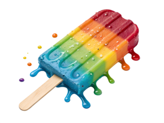 colorful paint splashes