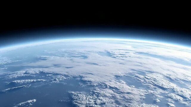 宇宙から見た地球の表面