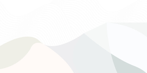 grey light abstract white line background modern design Vector illustration