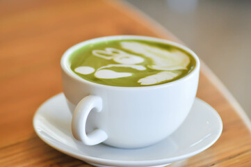 green tea or matcha green tea ,  matcha green tea latte