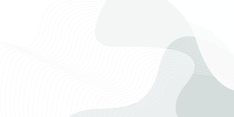 grey light abstract white line background modern design Vector illustration