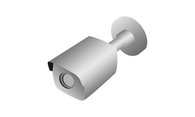 Cctv camera icon design vector