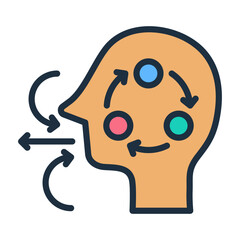 Rhythmic Breathing Icon