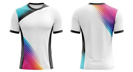 Minimalist White Shirt With Accent