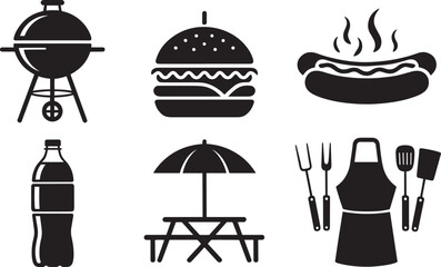 Barbecue food drink and accessories grill burger
