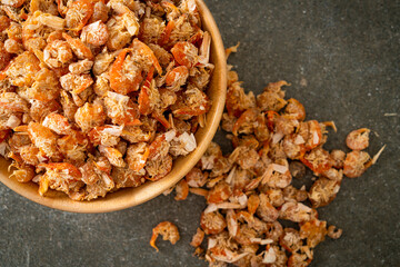 dried shrimps or dried salted prawn