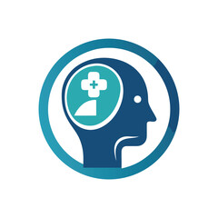 Modern Minimal Mental Health Icon Set Logo Vector Files