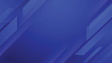 Blue Geometric Gradient Vector Background