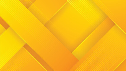 Yellow Geometric Gradient Vector Background