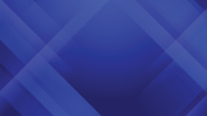 Blue Geometric Gradient Vector Background