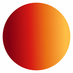red and brown circle