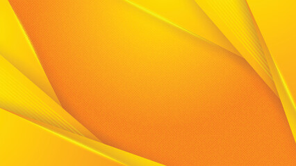 Yellow Geometric Gradient Vector Background