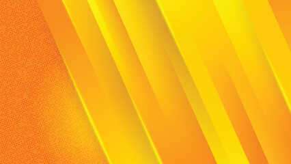 Yellow Geometric Gradient Vector Background