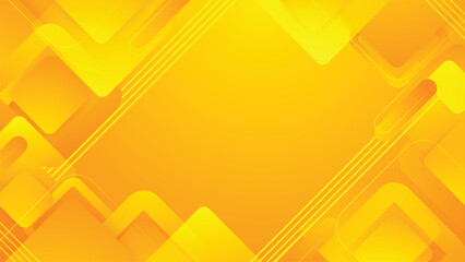 Yellow Geometric Gradient Vector Background
