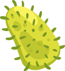 Rabies Virus Illustration

