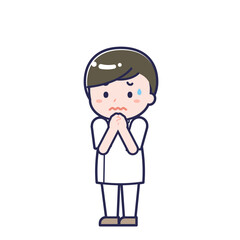 ナース01／ななめ／男性 23