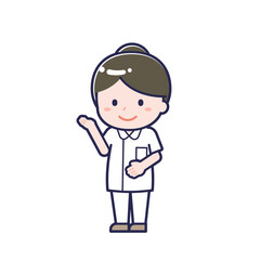 ナース01／ななめ／女性 18