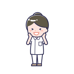 ナース01／ななめ／女性 21