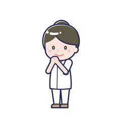 ナース01／ななめ／女性 22