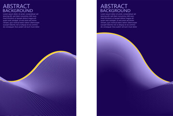 Print Design abstract vector minimal business brochure