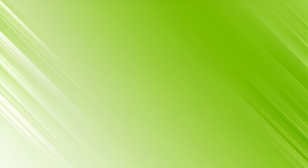 Vibrant Light Green Background with Diagonal White Gradient