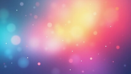 Abstract Pastel Bokeh Background Teal Pink Yellow texture