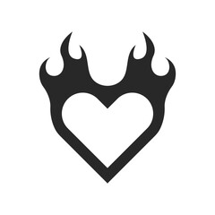 Abstract icon retro futuristic Y2K gradient vector shape elements