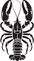 Lobster clean simple silhouette