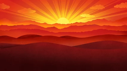  sunset in the mountains © UQink