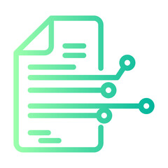 script gradient icon