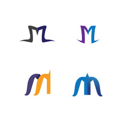 Letter M vector icons such logos