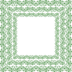 Beautiful flower art and mandala vector design