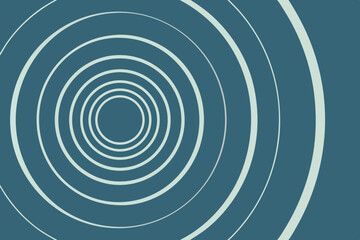 Abstract geometric design with concentric circles vector graphic on transparent background