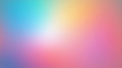 Pastel Rainbow Gradient Background Soft Hues Blurred Texture