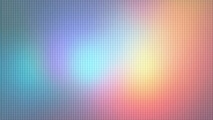 Pastel Rainbow Gradient Grid Texture Background image