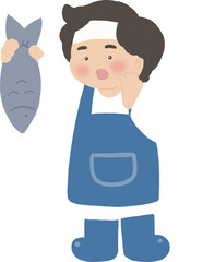 생선가게 사장님