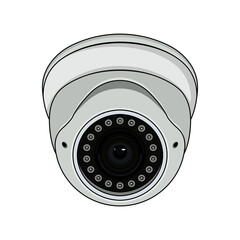 CCTV Vectoer Image And Illustration