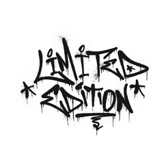 Limited Edition Graffiti Tag