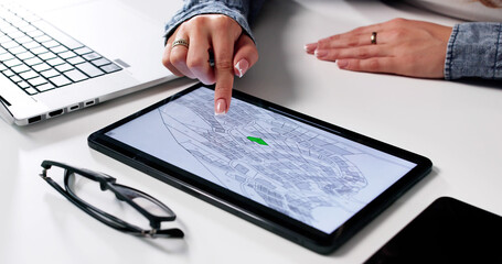 Mapping The Future: Urban Planner Analyzes Town Land