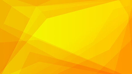 abstract yellow orange background with triangles hexagon	
