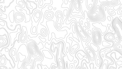 Fototapeta premium Abstract wavy background topographic contour background, Topography and geography map grid abstract backdrop.