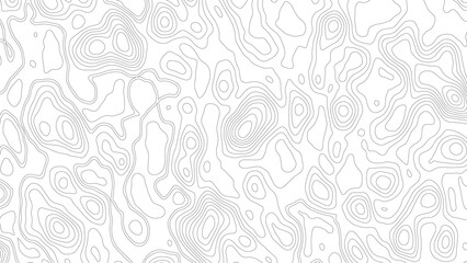 Abstract wavy background topographic contour background, Topographic map contour background pattern.
