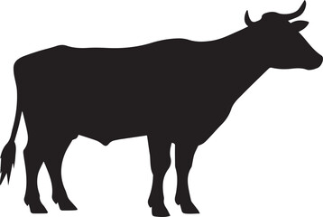 Cow silhouette 