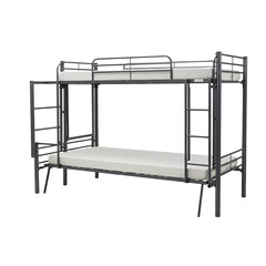 Fototapeta premium Metal Bunk Bed: Durable & Space-Saving Design