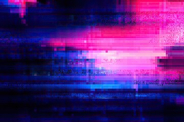 Abstract digital glitch art with vibrant colors (1)