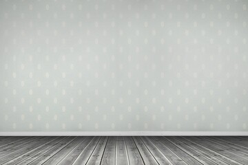 Empty room with wooden floor