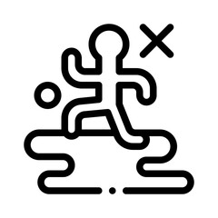 Crime Scene Investigation line icon