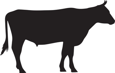 Cow silhouette 