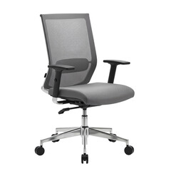 Fototapeta premium Ergonomic Mesh Office Chair: Modern Design & Comfort