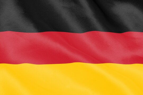 Naklejki Digitally generated german national flag